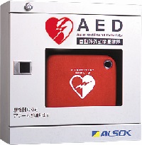 AEDを全営業店に設置