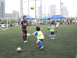 第19回《よこしん》サッカー教室（横浜F･マリノス 中村俊輔選手）