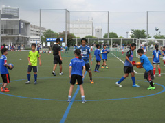 第21回《よこしん》サッカー教室（横浜F・マリノス　中町公祐選手）